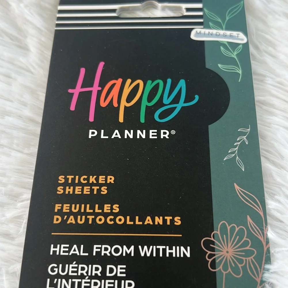 Happy Planner Heal from within sticker set 162pcs